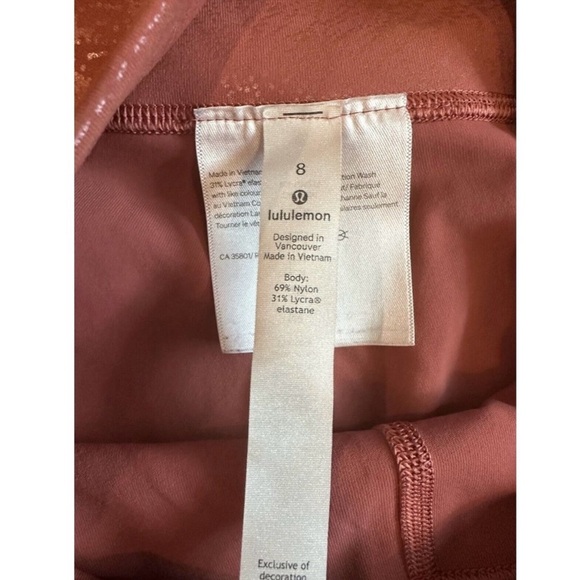 Lululemon Wunder Under Tight Shine Acclimatize
Soft Cranberry Pink Foil - Picture 3 of 7